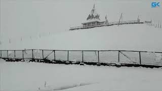 Watch Upper reaches of Jammu and Kashmir receive fresh snowfall Video