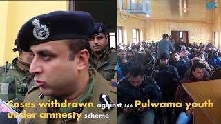 Watch Cases withdrawn against 146 Pulwama youth under amnesty scheme Video