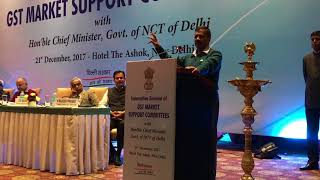 Watch Delhi CM Arvind Kejriwal Interactive Session with GST Market Support Committees Video