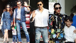 Watch Kapoor Family Christmas Party 2017 At Shashi Kapoor's House | Kareena Kapoor, Sail Ali Khan, Ranbir Video