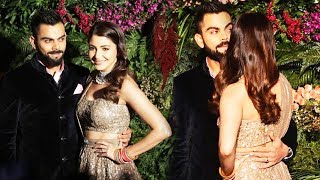 Watch Anushka Sharma And Virat Kohli's GRAND ENTRY At Wedding Reception In Mumbai Video