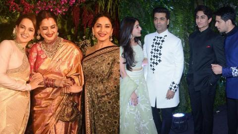 Watch Karan Johar and Kangana Ranaut avoid each other at Virat Anushka reception Video