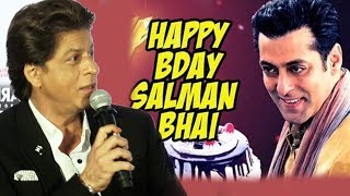 Watch Shahrukh Khan SINGS For Salman Khan On His 52nd Birthday Video
