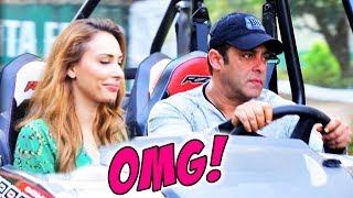 Watch Salman Khan With LADYLOVE Iulia Vantur Goes Quad Biking At Panvel Farmhouse Video