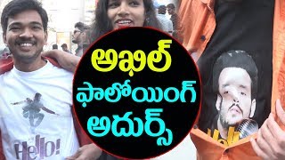 Watch Akhil Fans Hungama | Hello Release Day Public Talk Video