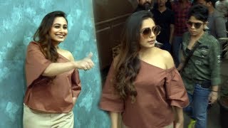 Watch Rani Mukherjee Visit Colors Infiniti Set Bffs Video