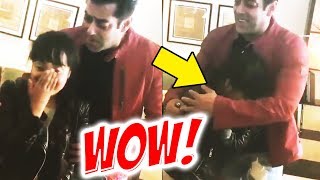 Watch Salman Khan SPECIAL Moment With His Die-Hard Fan Will Melt Your Heart Video