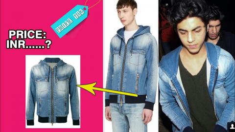 Watch Price Tag - Aryan Khanâ€™s Denim Jacket Price Will Shock You Video