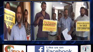 Watch Congressman Protest Re-Auctioning of Mapusa Market Stalls Video