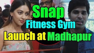 Watch Pawan Heroine Anu Emmanuel Launched Snap Fitness Gym at Madhapur | Allu Sirish | Top Telugu TV Video