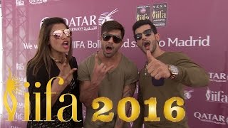 Watch Bipasha Basu & Karan Singh Grover arrive at Madrid for IIFA Awards 2016 Video