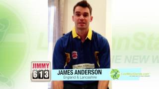 Watch Jimmy Anderson wishes LMS players the best for the new season! Video