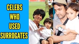 Watch Shah Rukh Khan, Aamir Khan & other Bollywood stars who opted for a surrogate child Video