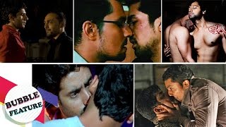 Watch These Men Of Bollywood Didn't Mind Kissing Their Male Co-Stars On Screen Video