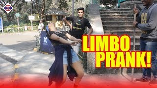 Watch Blindfold Limbo Prank - Virar2Churchgate Video