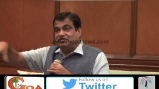 Watch Don't Want Developmental Projects in Goa? Will Shift it Elsewhere Says Nitin Gadkari Video