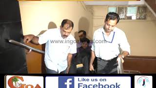 Watch 6th Floor, No Lift, This is How Disabled Govt Employees Come To Work In Goa Video