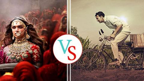 Watch CONFIRMED : It's Padmavati V/S PadMan On 25th Jan Video