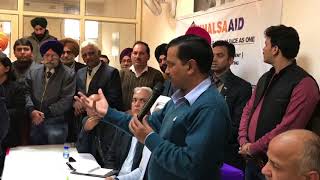 Watch CM Arvind Kejriwal attend a Mohalla Sabha Meeting to decide about Liquor Shops in Tilak Nagar Area Video