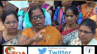 Watch ANGANWADI SEVIKA FURIOUS AFTER WOMEN & CHILD DEVELOPMENT MINISTERS STATEMENT Video