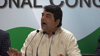 Watch AICC Press Briefing by RPN Singh on failure of agricultural economy and distress of farmers Video