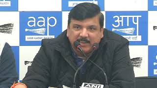 Watch Rajya Sabha MP Sanjay Singh & Delhi MLA's brief media on how Modi govt cheated 1984 riots victims Video