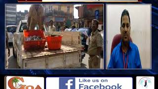 Watch Fish Seized From Illegal Stree Vendors From Vasco Will Be Sent TO Old Age Homes Video
