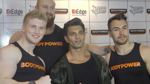 Watch Karan Singh Grover At The Launch Of Bodypower 2018 Video