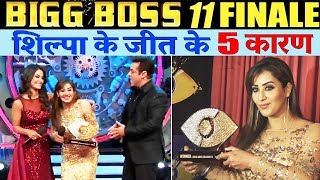 Watch Here's Why Shilpa Shinde Became The WINNER Of Bigg Boss 11 Video