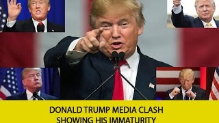 Watch Donald Trump Action shows his Political Immaturity Video