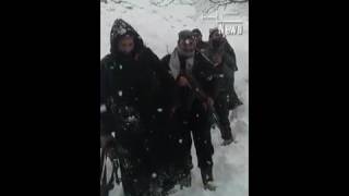 Watch Sheen Jung (Snow Fight) Between Militants In Kashmir Video
