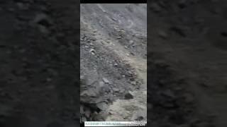 Watch Watch Exclusive Video of Fresh Sliding at Mehar Srinagar Jammu Highway Video