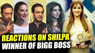 Watch Celebs Reaction On Shilpa Shinde Bigg Boss 11 WINNER Video