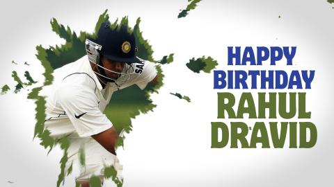 Watch Happy Birthday Rahul Dravid Video