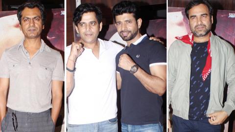 Watch Nawazuddin Siddiqui, Anurag Kashyap Attend Mukkabaaz Screening Hosted By Vineet Kumar Singh Video