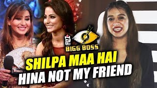 Watch Benafsha Reaction On Hina Khan And Shilpa Shinde Bigg Boss 11 Winner Video