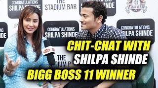 Watch Chit-Chat With Shilpa Shinde Bigg Boss 11 WINNER | Hina Khan, Entertainment Ki Raat Video