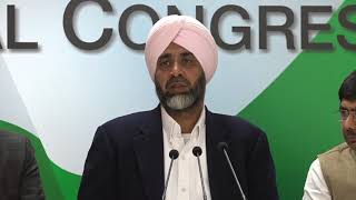 Watch AICC Press Briefing By Manpreet Badal on GST Council Meet at Congress HQ, January 17, 2018 Video