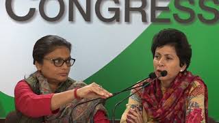 Watch AICC Press Briefing on Law and order situation in Haryana at Congress HQ, January 20, 2018 Video
