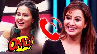Watch When Hina Khan CALLED Shilpa Shinde On Entertainment Ki Raat, Shilpa's FIRST MESSAGE On Twitter Video