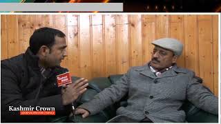 Watch Ab Haq Khan Minister Rural Development Speaks To Kashmir Crown Editor in Chief Shahid Imran Video