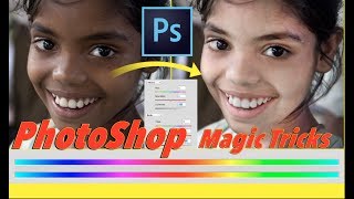 Watch Dark to Fair Face, Easy way to change skin colour in Photoshop Video