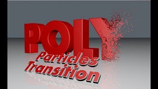 Watch Cinema 4D Tutorial  Particles Transition to Text  PolyFX Video