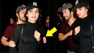 Watch Varun Dhawan CAUGHT With Octorber Actress Banita Sandhu Hiding From Media Video