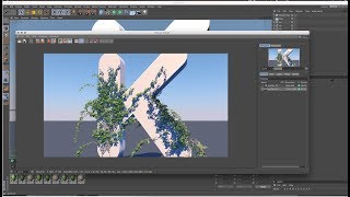 Watch Ivy on Text in Cinema 4D R16 Tutorials Video