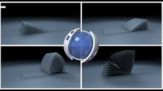 Watch MoSpline, Spline Wrap Page Turning Animation in Cinema 4D R16 Tutorials Easy Method Video