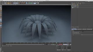Watch Abstract Flower Animation in Cinema 4D Tutorials Video