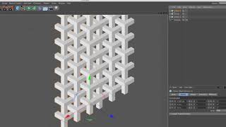 Watch 3D Pattern (Goyard) Structure Making in Cinema 4d R16 Tutorial Video