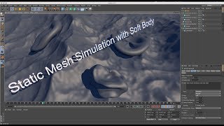Watch Dynamic Static Mesh With Soft Body Simulation in Cinema 4D R16 Video