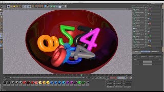 Watch Balloon Text Making and Animation Using Dynamics in Cinema 4D Tutorials Video
